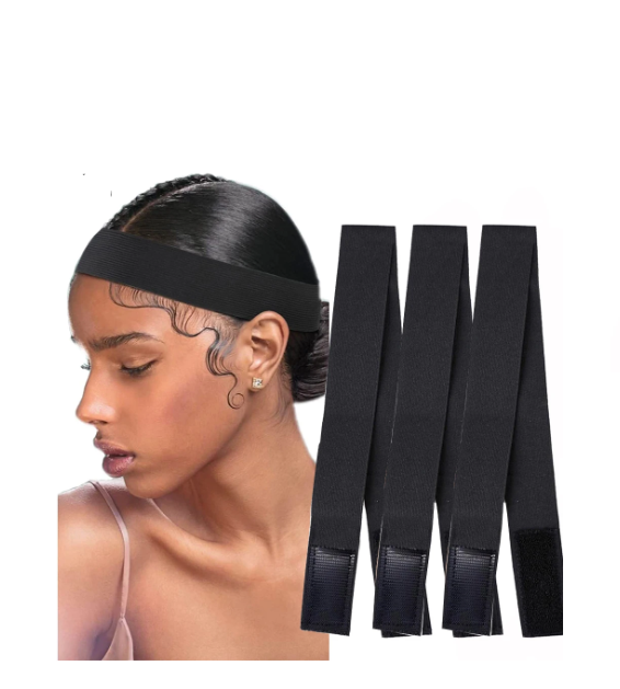 Three Elastic Adjustable Wig Bands Bands